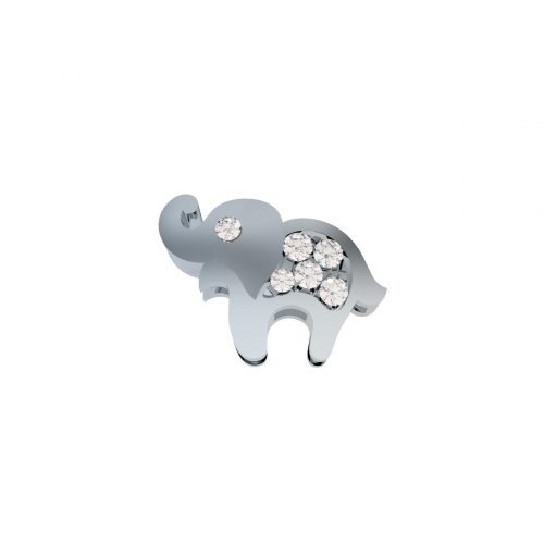 Charm Donna Oro Donna Elements in Oro bianco Diamante DCHF9301.002 - DCHF9301.002